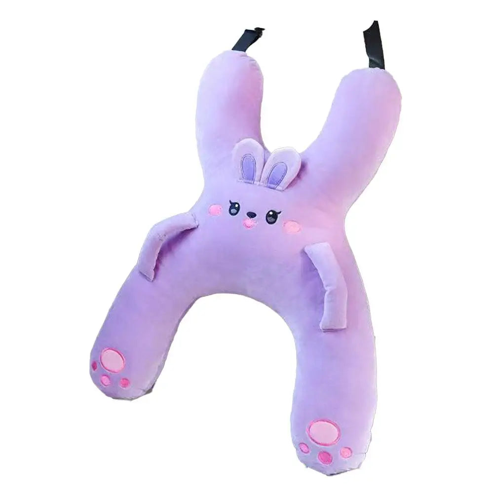 Almohada cervical infantil con soporte lumbar para asiento de auto